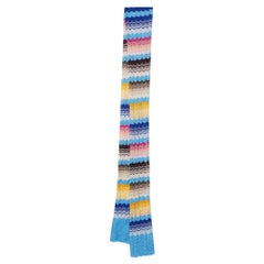 Étole en tricot multicolore de Missoni