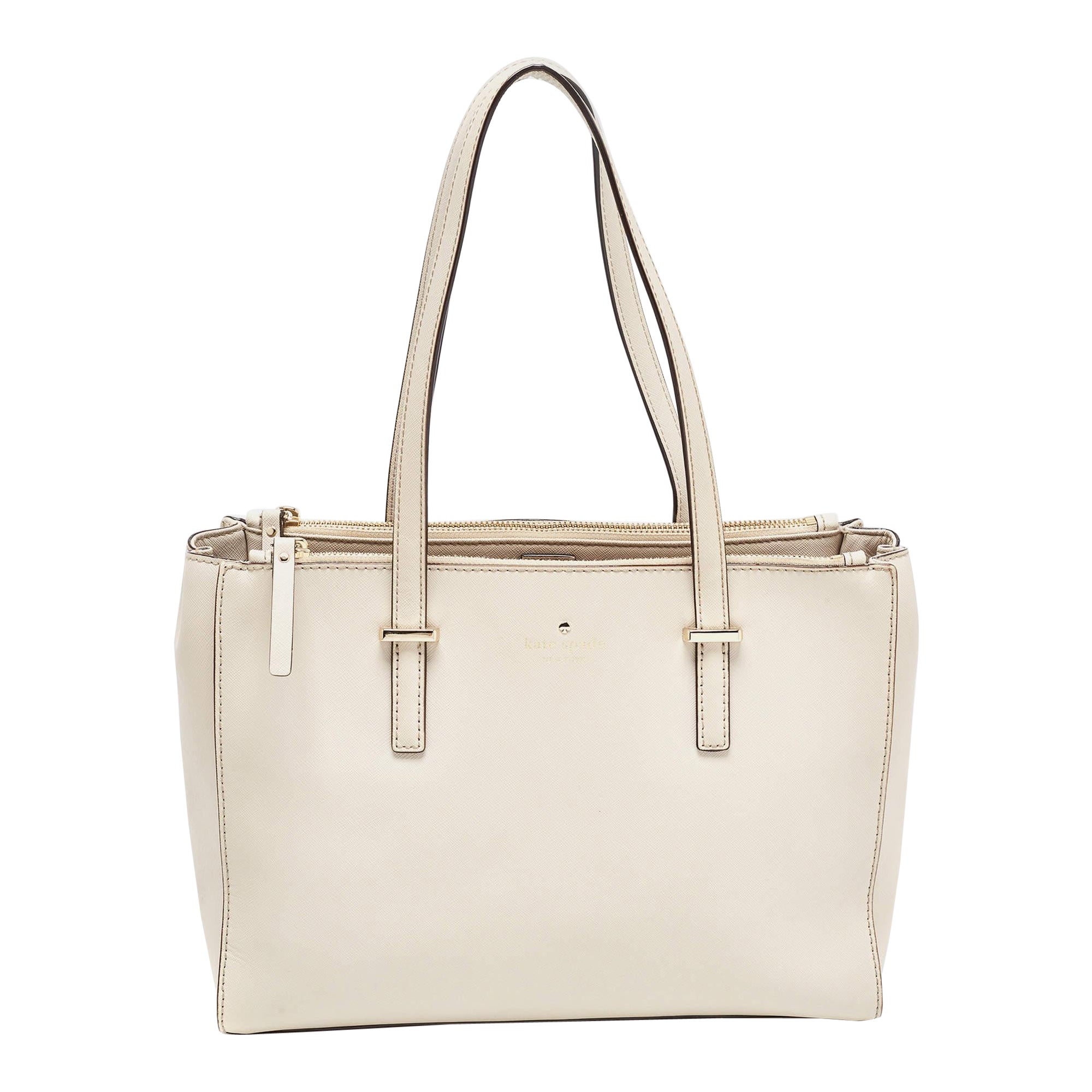 Kate Spade Bolso Jensen de Cedar Street en piel beige claro