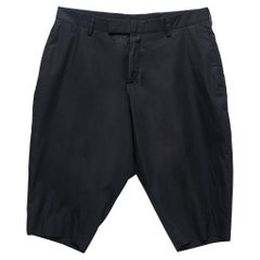 Dior Navy Blue Cotton Shorts S