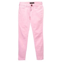 Dolce & Gabbana Pink Denim Pretty Jeans XS Waist 26"