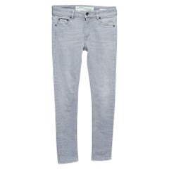 Vaqueros pitillo vaqueros grises Off-White S Cintura 26