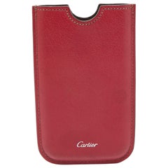Cartier Pink Leather iPhone Case