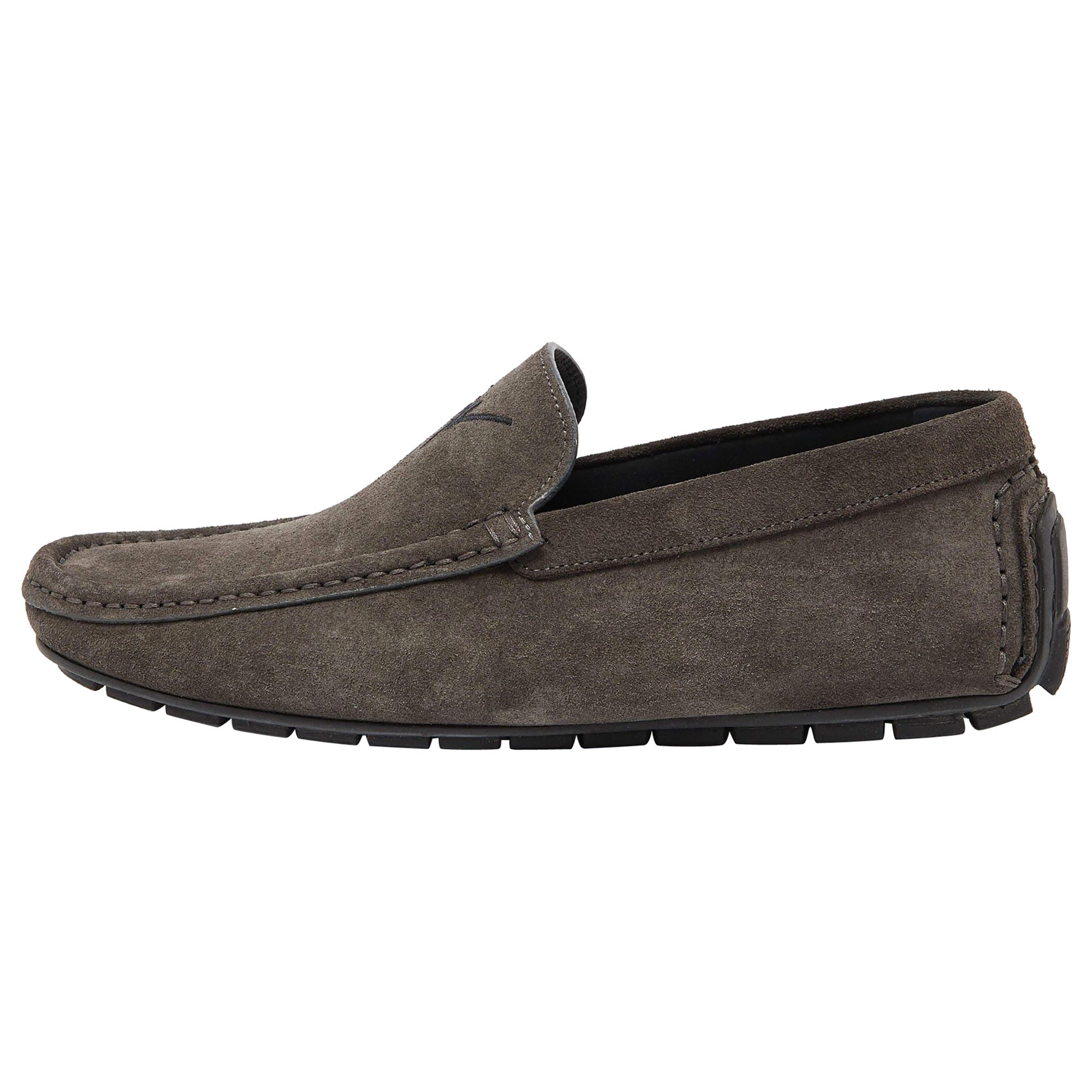 Giuseppe Zanotti Mocasines de ante gris Talla 39