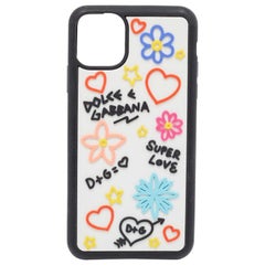 Dolce & Gabbana Multicolor Graffiti Rubber iPhone 11 Pro Case