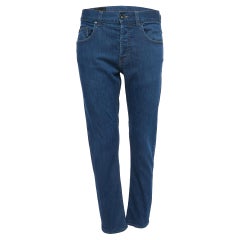 Alexander McQueen Blaue Denim-Jeans mit M-Taille 30"