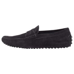 Tod's - Penny Loafers en daim noir - Taille 39