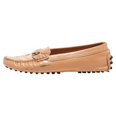 Tod's Slip On Loafers beige, taille 34,5
