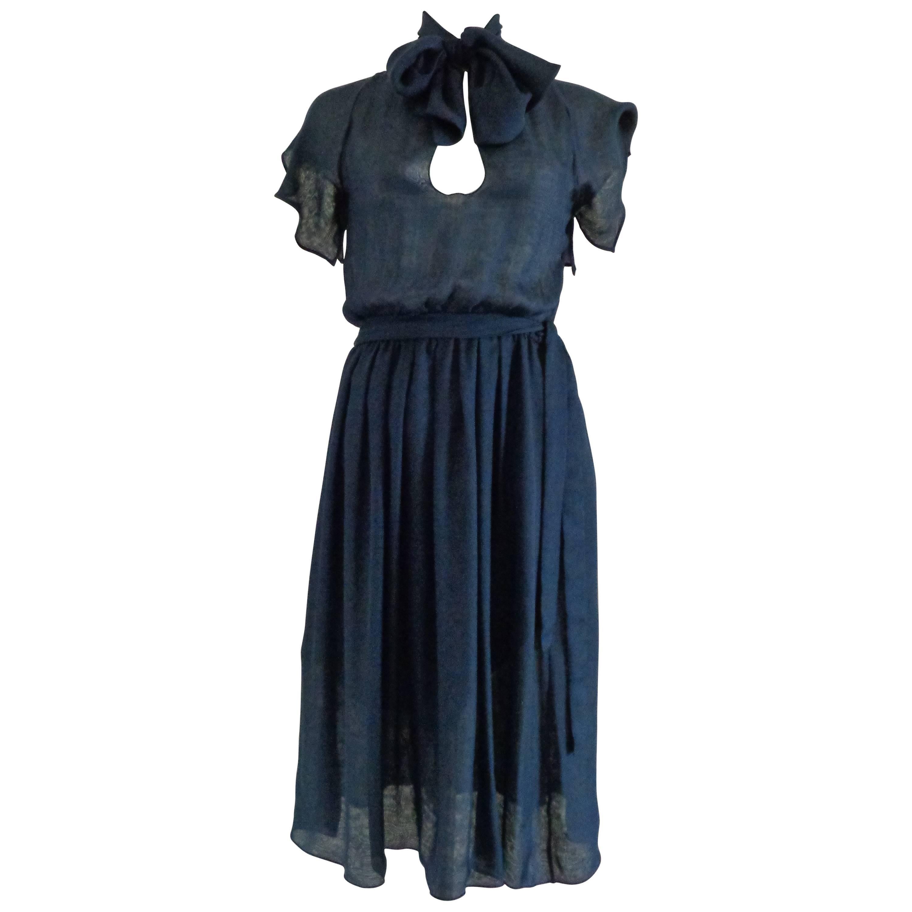 Salvatore Ferragamo Blu Dress