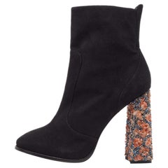Sophia Webster Botines Felicity de ante negro Talla 41.5