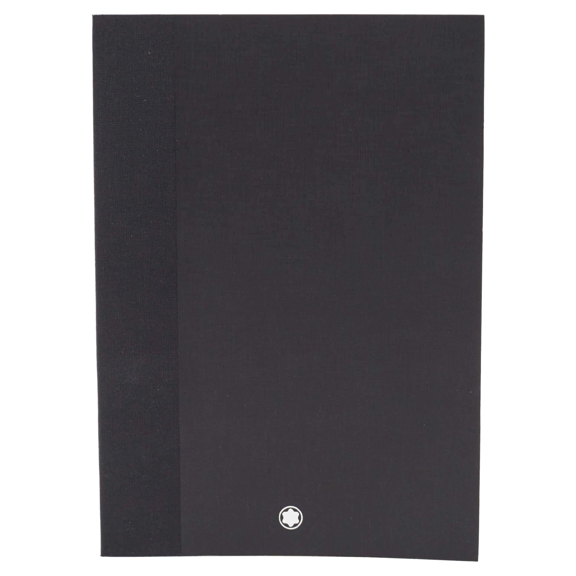 Montblanc Black Fine Stationery Notebook