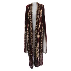 Ottoman Turkish 'Bindalli' Wedding Dress, Hand Embroidered Gold Thread