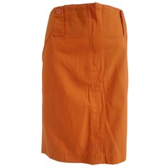 Vintage Nazareno Gabrieli Orange Skirt NWOT