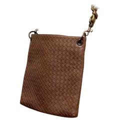Bottega Veneta Brown Weave Shoulder Bag 5