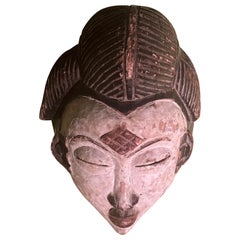 Punu People Zeremonielle Maske