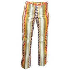 Funky New Old stock Wrangler Striped Pants 1960s 5