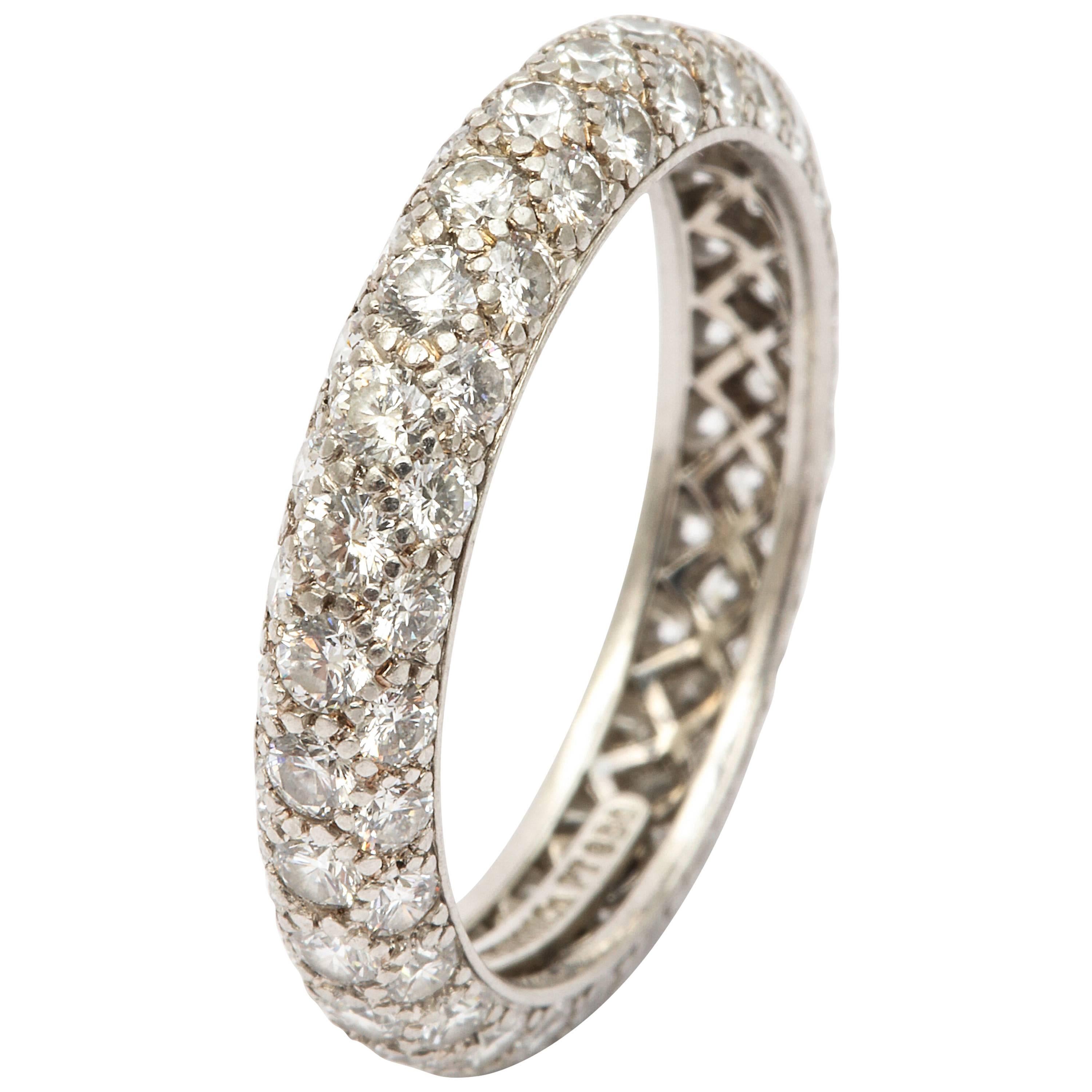 Tiffany Diamond Etoile Eternity Band im Angebot