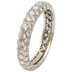 Tiffany Diamond Etoile Eternity Band 9