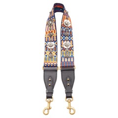 CHRISTIAN DIOR Fiesta Medallions metal embellished boho ethnic long bag