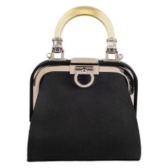 Dior Black Satin Bag, 1992