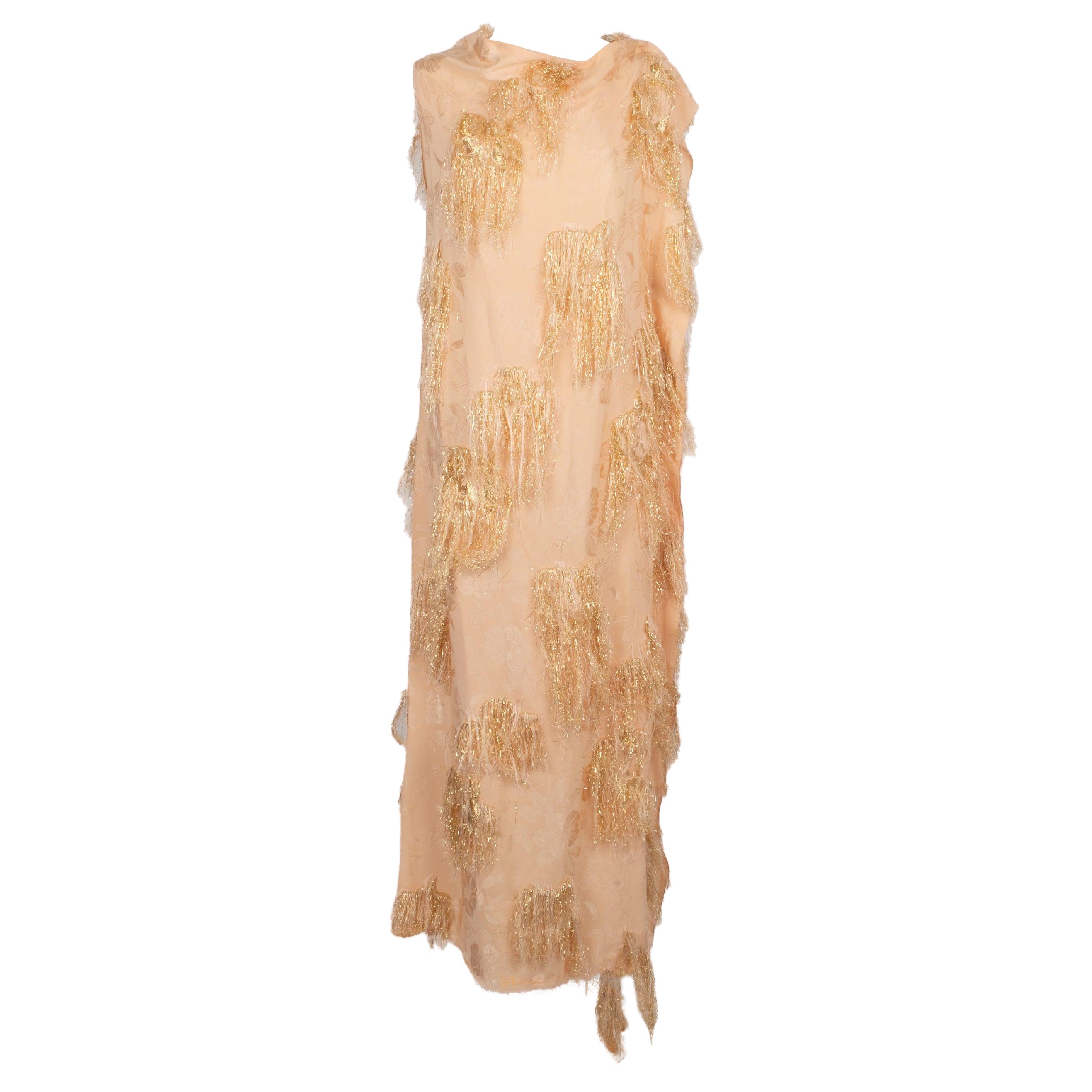 Paule Ka Powder-pink Silk Dress Winter, 2017 For Sale