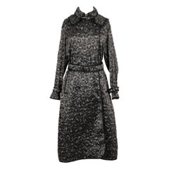 Trench di Christian Dior con stampa animalier