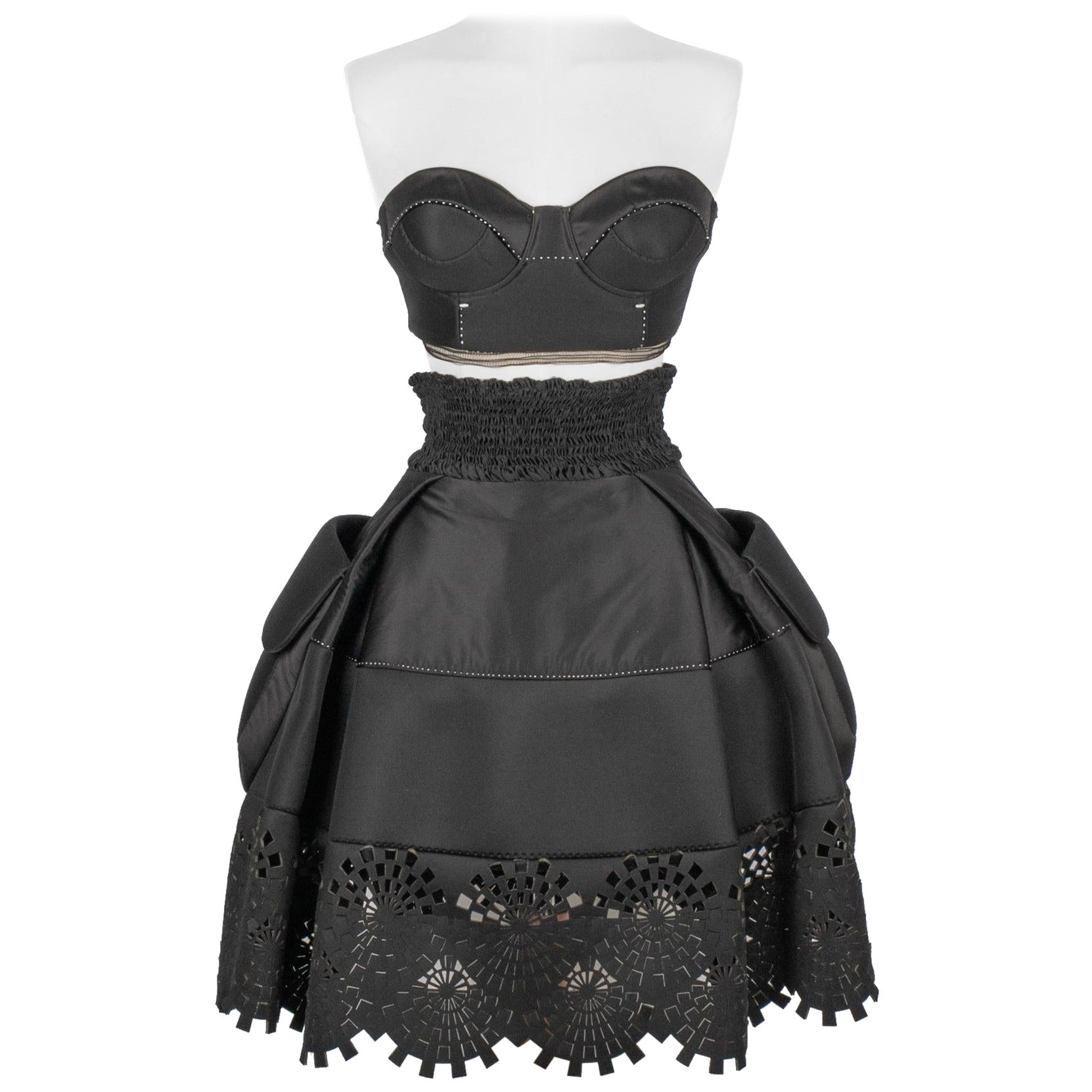 Ensemble de top et de jupe à bustier de Paule Ka, 2017 en vente