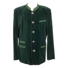 Moser Green Velvet Men Jacket