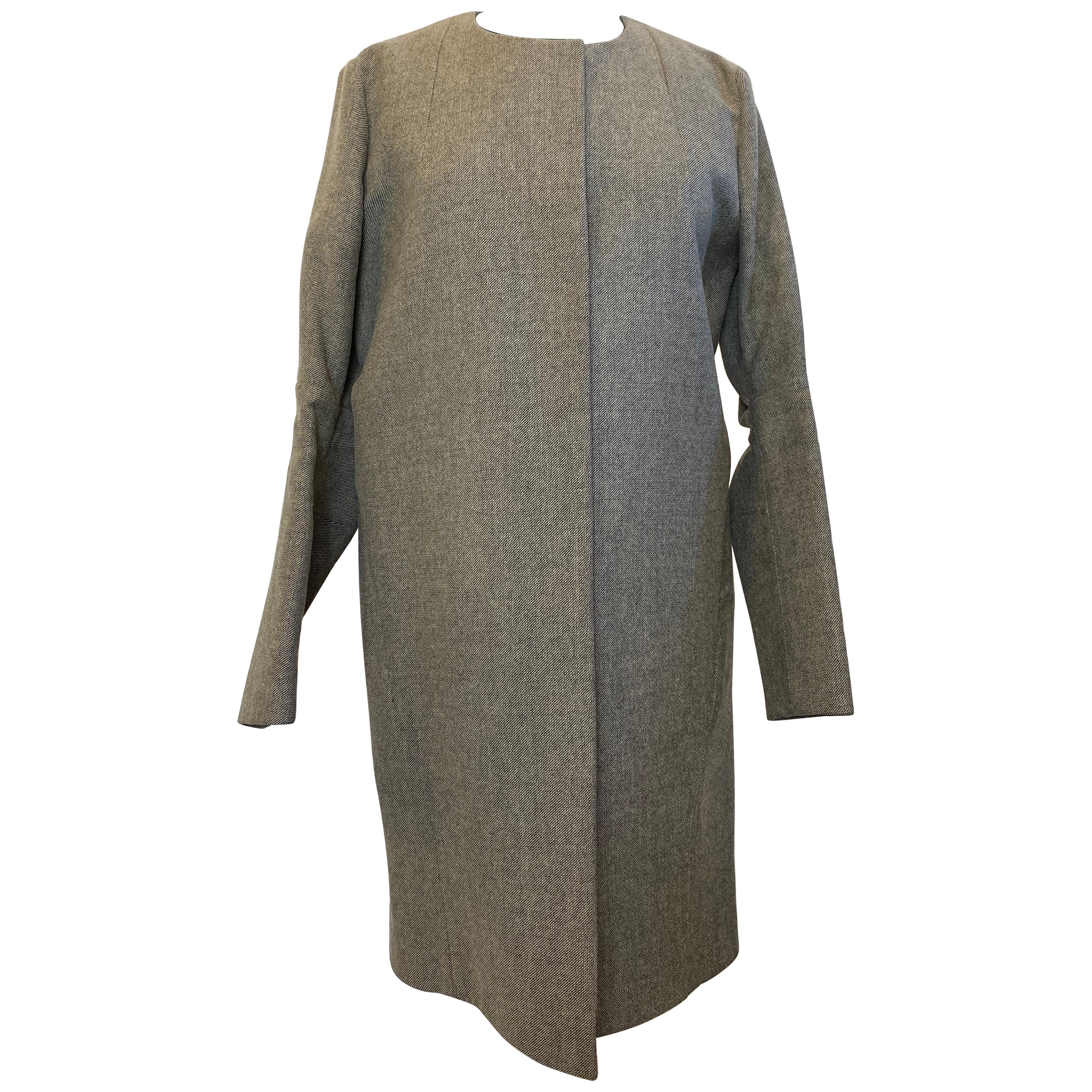 Coates di Marni in lana color tortora