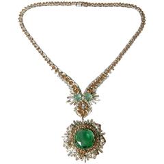 West German Rhinestone Necklace 3