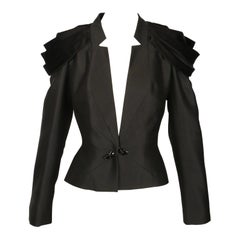 VIKTOR & ROLF black jacket with velvet accents
