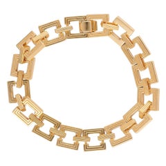 Gold Chain Bracelet - Size Extra Small - 6.7 inches