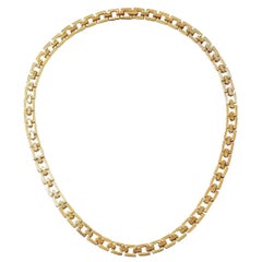Goldkette Choker - Größe Small - 13,5 Zoll