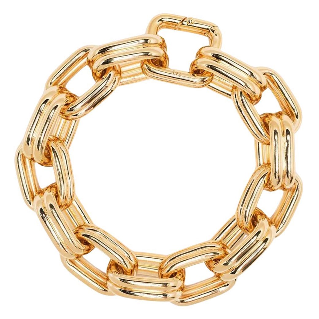 Bracelet chaîne en or - Taille Small en vente