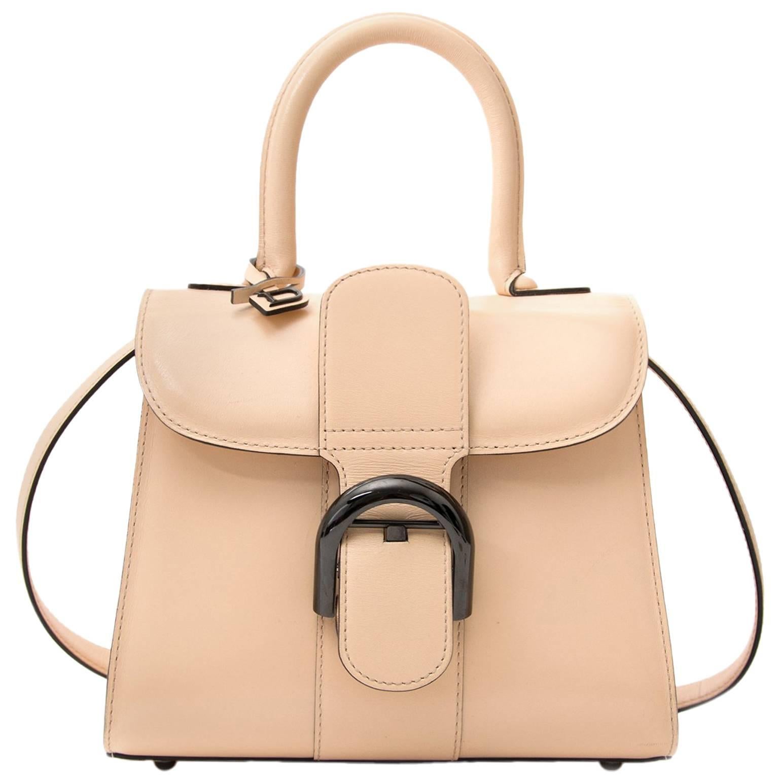 AS NEW Delvaux Mini Brillant Poudré + STRAP