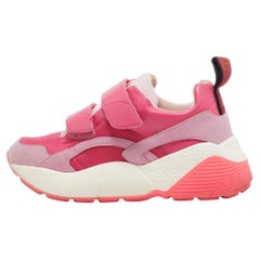 Stella McCartney - Scarpe da ginnastica basse in ecopelle con cinturino in velcro Taglia 38