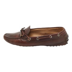 Tod's Piel MarrónMocasines Slip On Talla 38