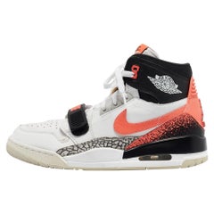 Air Jordans Leather Jordan Legacy 312 Tech Challenge 2 Hot Lava Sneakers Size 43