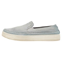 Prada Sport Grey Mesh Slip On Sneakers Size 37