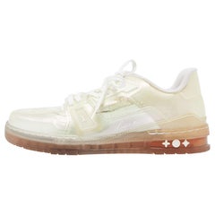 Louis Vuitton Transparent Monogram PVC Trainer Sneakers Size 41