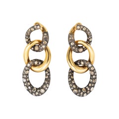 Pomellato Tango Ohrringe aus Gold und Diamanten - '00s
