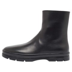 The Row - Stivaletti Boris in pelle nera taglia 40