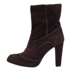 Tod's Braune Wildlederstiefel Größe 40