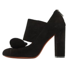 Marc by Marc Jacobs Black Suede Pumps Size 38.5