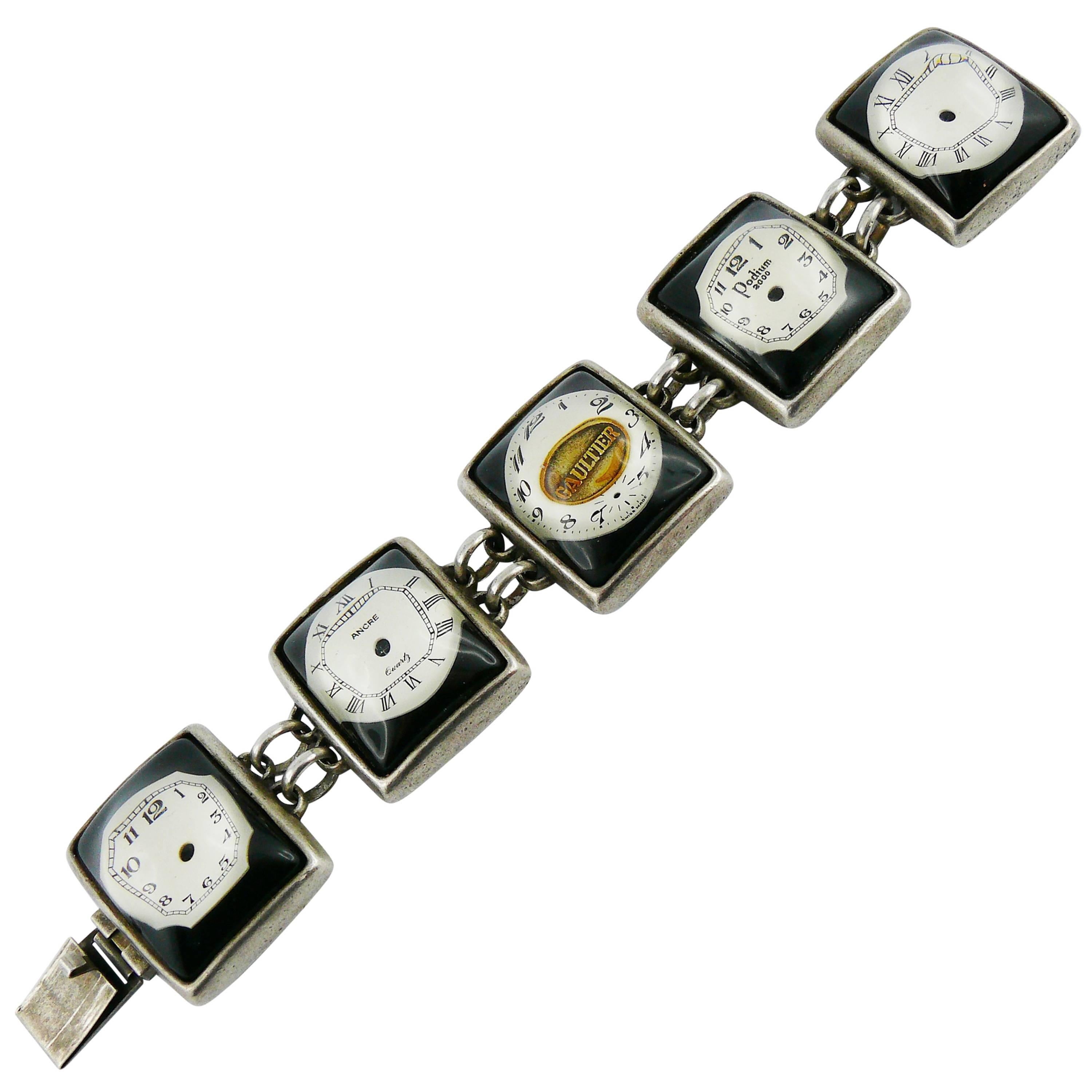 Jean Paul Gaultier Vintage Rare Collectable Watch Bracelet For Sale