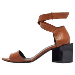 Pierre Hardy Sandales en cuir Brown Taille 37