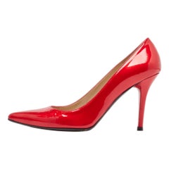 Stuart Weitzman Red Patent Leather Stuart Pumps Size 39