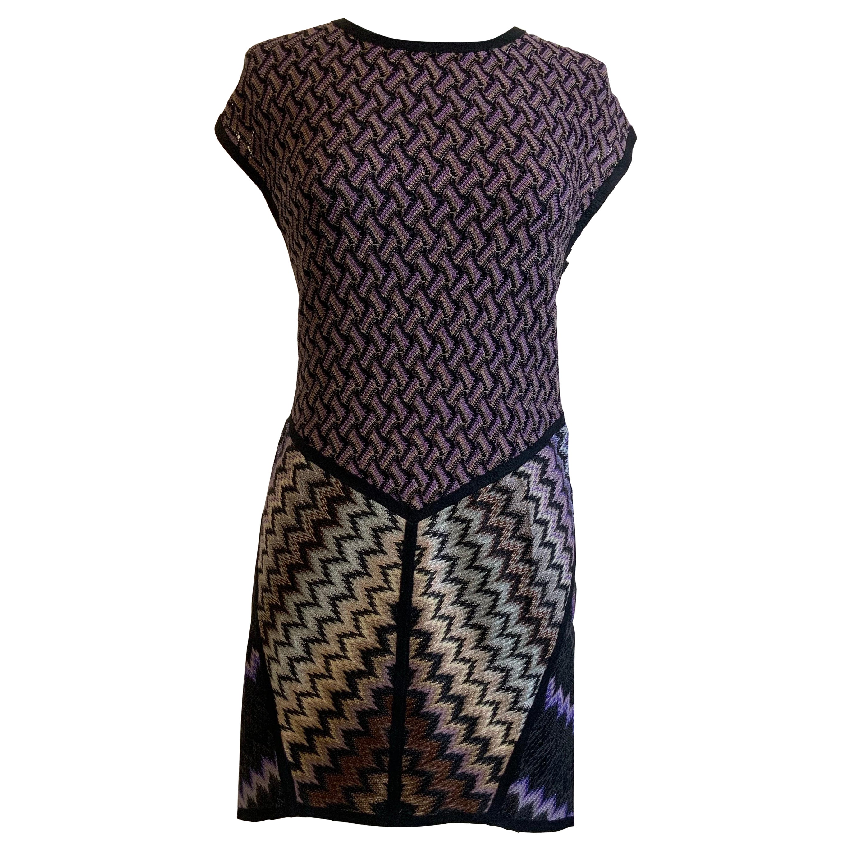 Vestido morado Missoni en venta