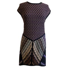 Vestido morado Missoni