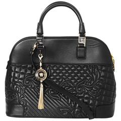 Versace NEW Nappa Athena Barocco Quilted Vanitas Bag rt. $2, 675