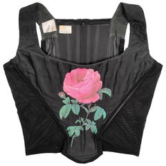 Vivienne Westwood 'Cafe Society' Corset with Pink Rose Print, SS 1994